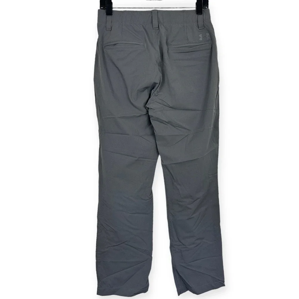 Under Armour Drive Golf‎ Pants Mens 30x30 Loose Wicking Polyester Stretch Gray
